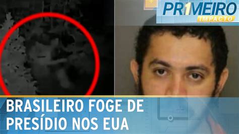 C Mera Flagra Fuga De Brasileiro Que Matou Namorada Nos Eua Primeiro