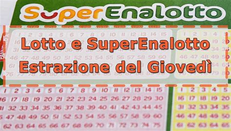 Estrazioni Lotto e Superenalotto di oggi giovedì 24 novembre 2022 i