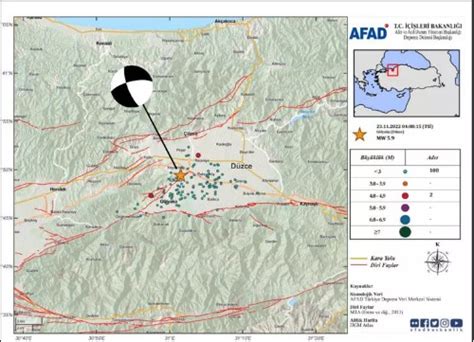 Afad D Zce Depreminin N De Erlendirme Raporunu Yay Mlad