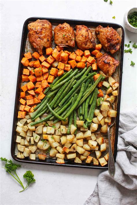 Sheet Pan Chicken And Vegetables Primavera Kitchen