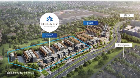 Delrey Business Townhouse Bizttown Bsd City Mulai Rp