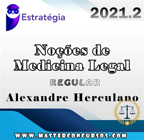 Medicina Legal Para Concursos Curso Regular Estrat Gia Master