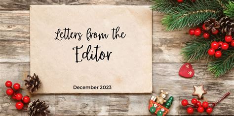 Letters From The Editor December 2023 Dock Line Magazine