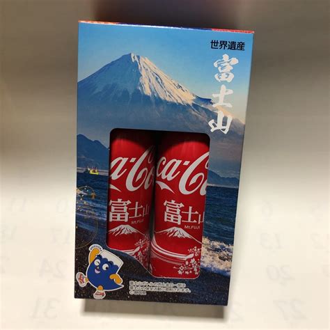 Yahooオークション コカ・コーラ スリムボトル 地域限定 ／富士山