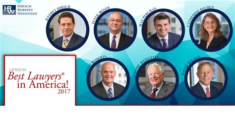 Seven HRW Attorneys Honored as the Best Lawyers in America 2017 ...