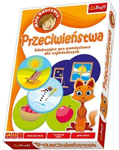 Przeciwie Stwa Gra Edukacyjna Trefl Trefl Sklep Empik