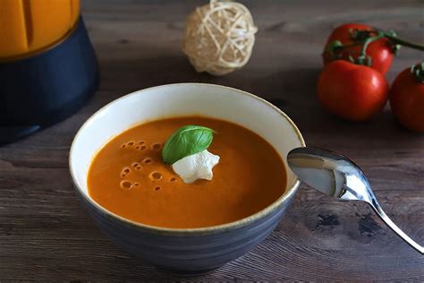 Tomatensuppe Aus Dem Deluxe Blender Von Pampered Chef