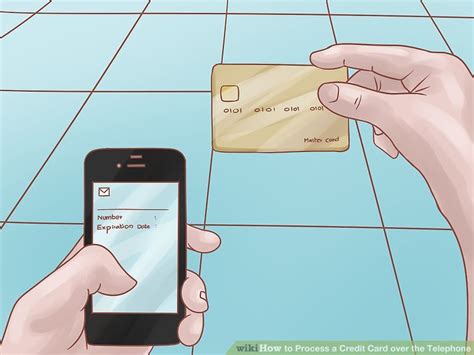 3 Ways To Process A Credit Card Over The Telephone Wikihow