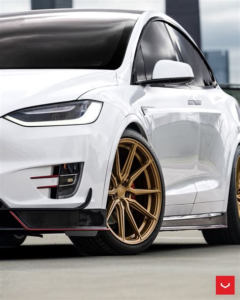 Tesla Model X Hybrid Forged Series Hf Vossen Wheels