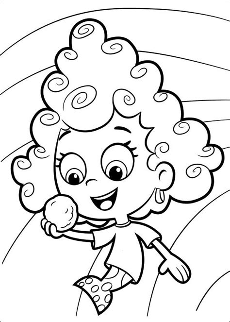 Imagenes Para Colorear Bubble Guppies 9