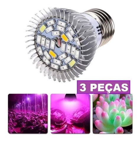 Led Grow 100w Bivolt E27 Cultivo Planta Estufa Full Spectrum Mebuscar