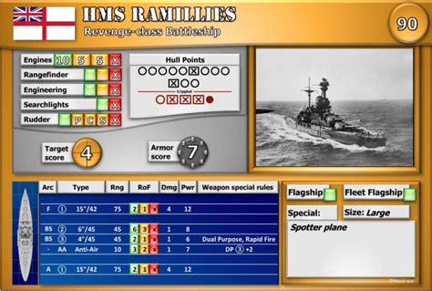 Revenge-class Battleship - Naval War