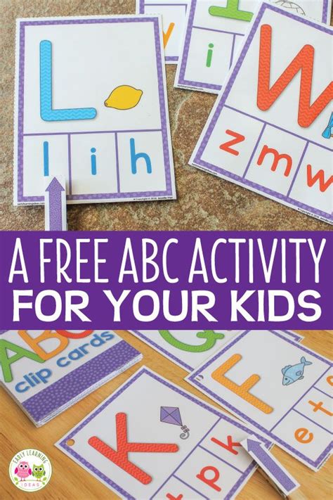 Do you want to download this abc activity freebie – Artofit