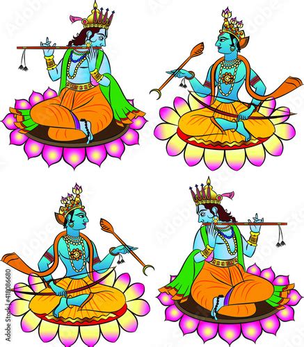 Vishnu Rama Krishna 25 Koleksi Gambar