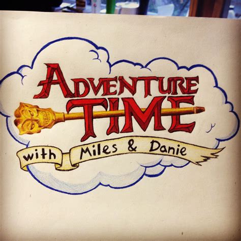 Adventure time custom title drawing colored | Adventure time, Drawings ...