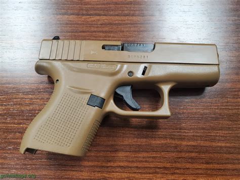 Gunlistings Org Pistols Glock 43 Flat Dark Earth