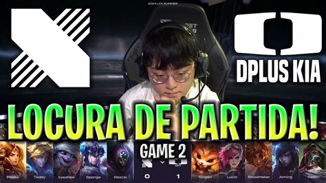 LOCURA DE PARTIDA EN LA LCK SON MUY BUENOS DRX Vs DK Game 2