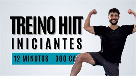 TREINO HIIT 12 MIN Para INICIANTES Comece A Emagrecer E Definir O