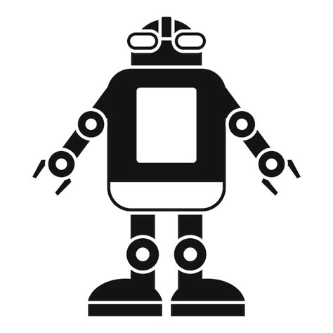 Premium Vector Automation Machine Robot Icon Simple Illustration Of