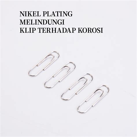 Jual Deli Klip Kertas Paper Clips 29mm 100pcs Box Untuk Kebutuhan