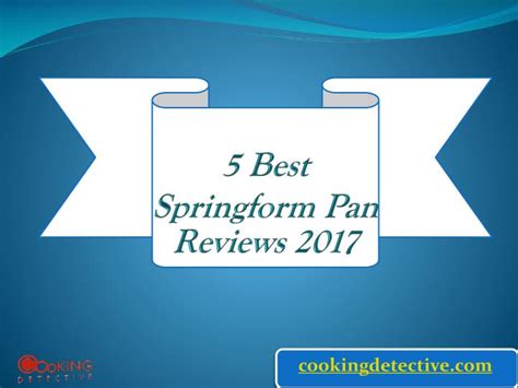 PPT - Best Springform Pan Reviews PowerPoint Presentation, free ...