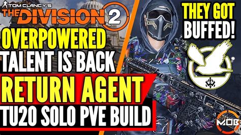 The Division 2 BEST SOLO PVE BUILD GOD MODE HUNTERS FURY HIGH