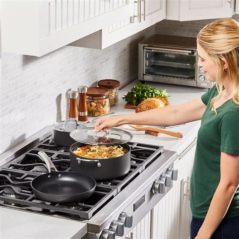 Emeril Lagasse Forever Pro 13 Pc Cookware Set Black Best Deals And