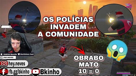 Bkinho GTA RP INVASÃO NA FAVELA HYPE MELHOR CIDADE GTA ROLEPLAY