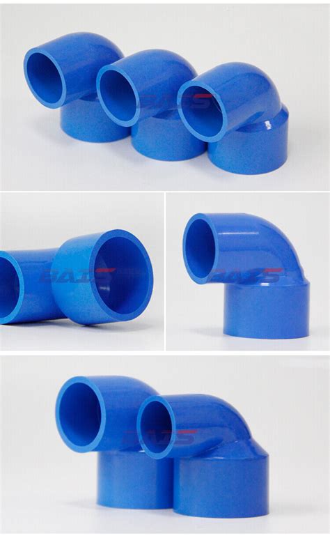 90° Degree Pvc Reducing Elbow Solvent Weld Pipe Fittings Aquarium Pond Tank Ebay