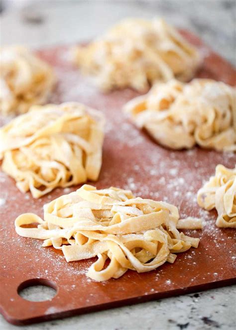 Homemade Pasta Without A Machine Recipe