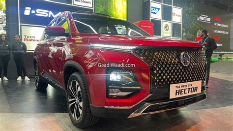 Mg Hector Facelift Launched Priced From Rs Lakh