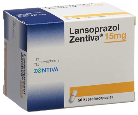 LANSOPRAZOLE Zentiva Caps 15 Mg Blist 56 Pce Commander En Ligne