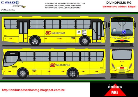 Nibus Desenhos Mg Caio Apache Vip I Empresa S O Cristv O Carro