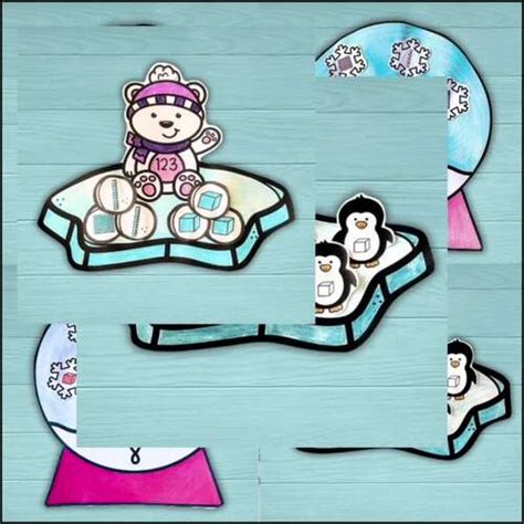 Hot Cocoa Math Craft Winter Place Value Base Ten Blocks By Typically Techy