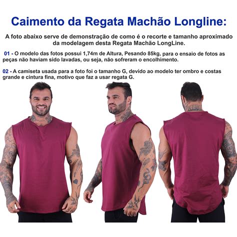 Regata Mach O Longline Sem Manga Mxd Conceito Monster Bodybuilder