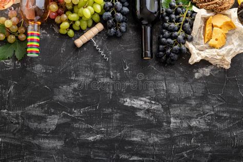 Mediterranean Wine Drinks And Food Ingredients Long Web Banner