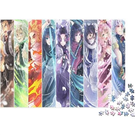 Puzzle Adulte Pi Ces Demon Slayer Japanese Anime Puzzle Classique