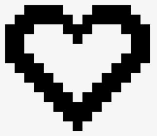 Undertale Pixel Heart Png Bit Heart Png Transparent Png