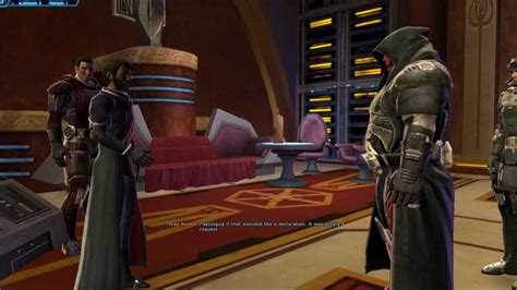 SWtOR Sith Warrior Story Cutscenes Pt 13 Chapter One Alderaan