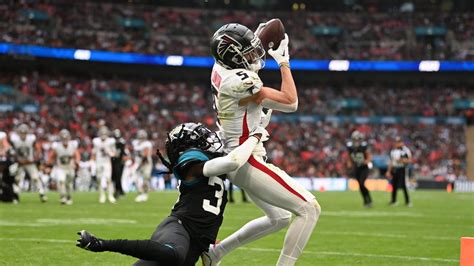 Drake London Toe Taps For First Falcons Td In London