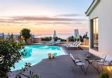 Sea view Villa and pool at sunset in Heraklion, Greece | Dream homes, pools & gardens | Jojomojo14