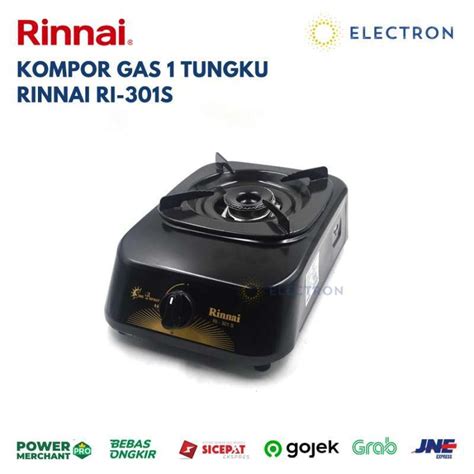 Jual Kompor Gas Rinnai 1 Tungku RI 301S Di Seller Toko Electron Kebon