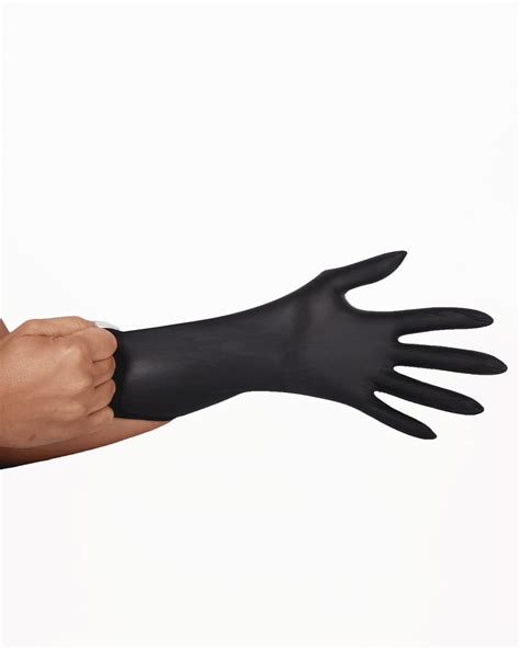 Framar Midnight Mitts Black Nitrile Gloves Disposable Gloves Latex