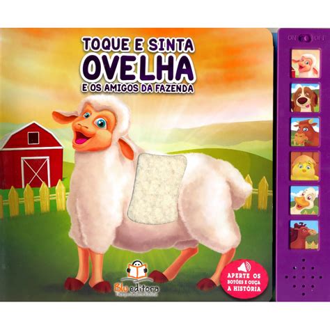 TOQUE E SINTA OVELHA E OS AMIGOS DA FAZENDA SONORO BLU INFANTIL