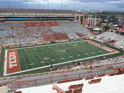 Dkr Texas Memorial Stadium Section Rateyourseats Texas Longhorn