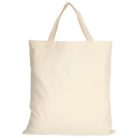 Sac Coton Publicitaire Anses Courtes 38x42 Cm Pas Cher Sacpub