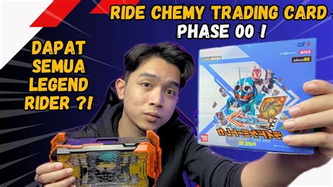 Kamen Rider Gothard Ride Chemy Trading Card Phase Unboxing And