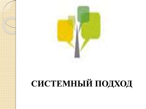 Системный подход - презентация онлайн