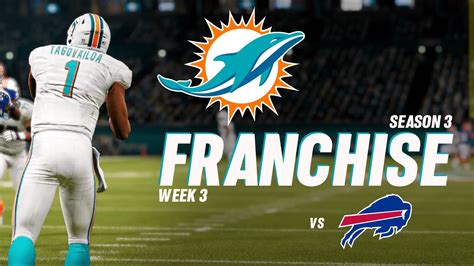 Early Season Test Week 3 Vs Bills Madden 21 Miami Dolphins