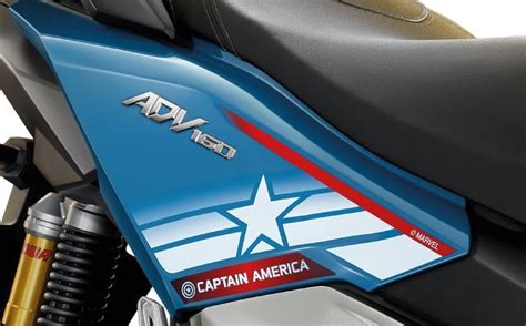 เปิดตัว Honda Adv160 Iron Man และ Captain America สเปคและราคา